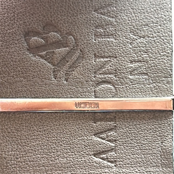 EXTREMELY RARE AARON BASHA 14k gold and diamond bracelet. - Picture 4 of 9